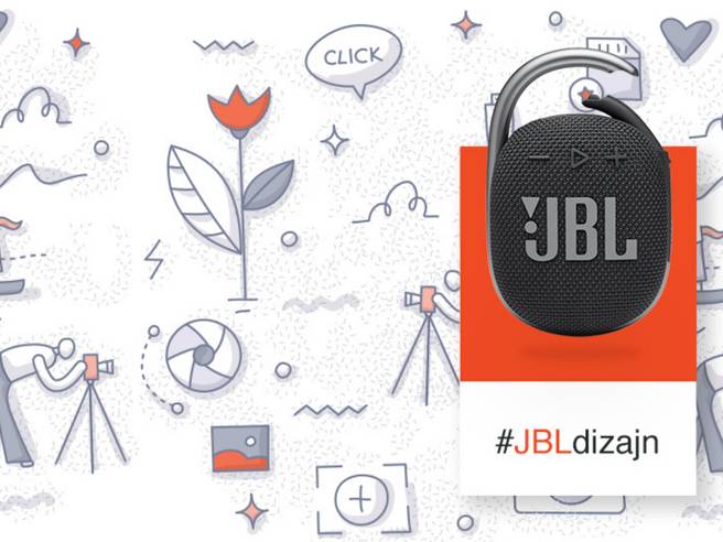 Obrázok ku článku #JBLdizajn: Súťaž o štýlový reproduktor JBL Clip 4