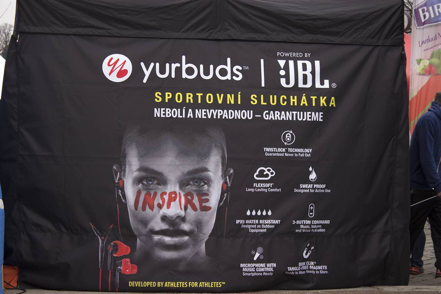 YurBuds slúchadla na Sportisimo maratóne
