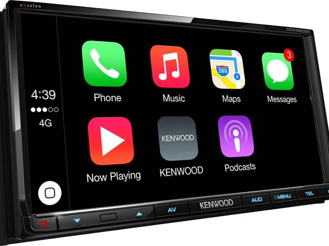 Obrázok ku článku Společnost Kenwood představuje: Apple CarPlay