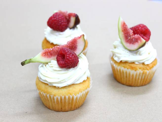 Obrázok ku článku Vanilkové cupcakes s kaštanovým krémem